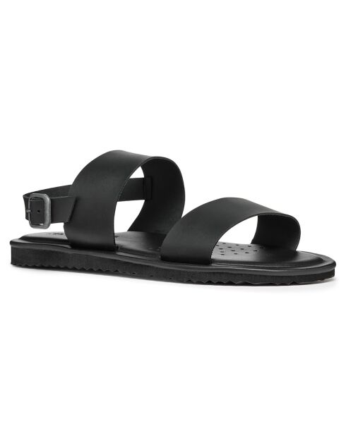 Sandales en Cuir Erice noires