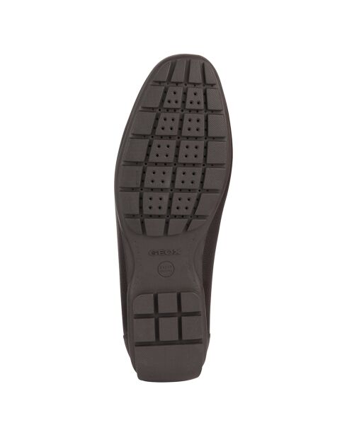 Mocassins en Cuir Moner café