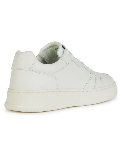 Baskets en Cuir Arvier blanches