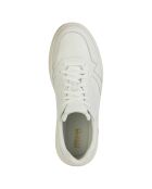 Baskets en Cuir Arvier blanches