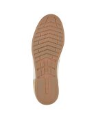 Baskets Renan blanc/brun cuit