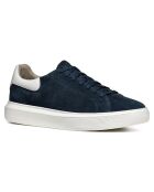 Baskets en Cuir Deiven bleu marine