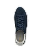 Baskets en Cuir Deiven bleu marine