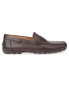 Mocassins en Cuir Moner chocolat