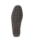 Mocassins en Cuir Moner chocolat