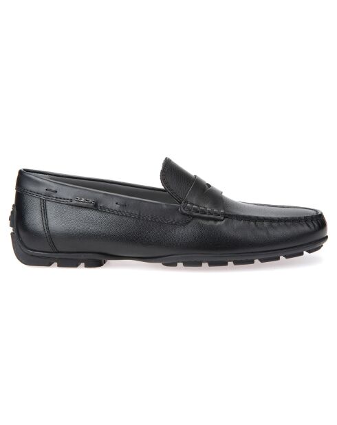 Mocassins en Cuir Moner noires