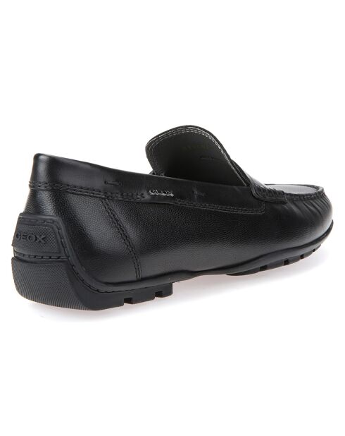 Mocassins en Cuir Moner noires