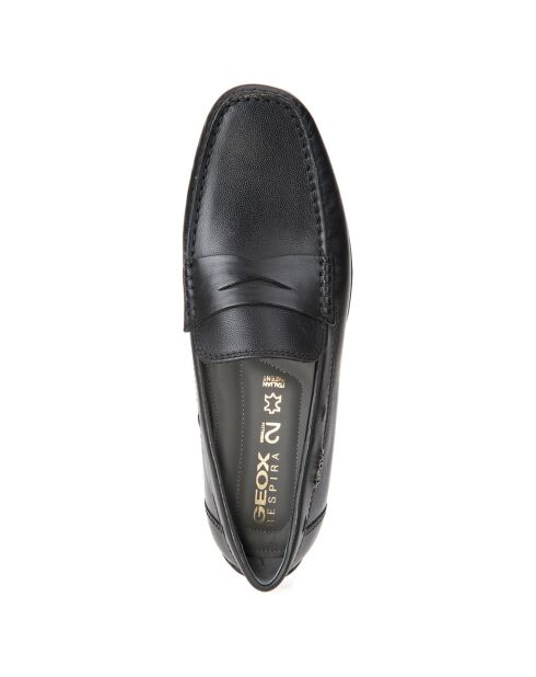 Mocassins en Cuir Moner noires