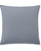 Taie D'oreiller 100% Percale de Coton bleu forever
