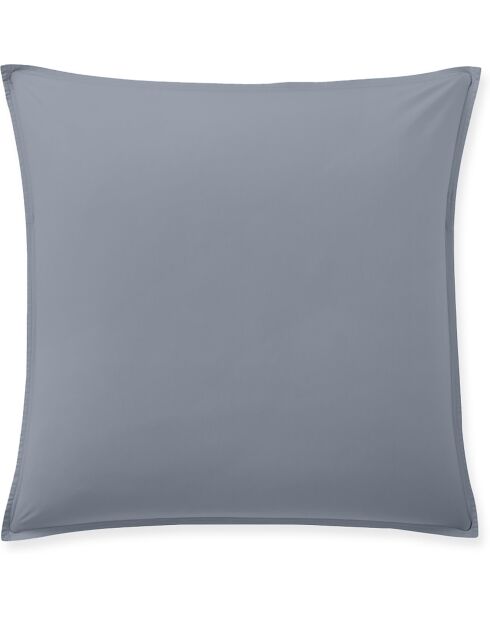 Taie D'oreiller 100% Percale de Coton bleu forever