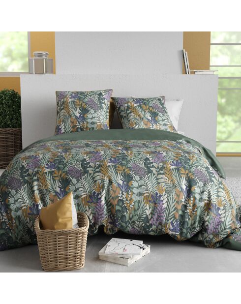 Parure Housse de Couette 100% Coton 57 Fils Pampa imprime