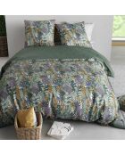 Parure Housse de Couette 100% Coton 57 Fils Pampa imprime