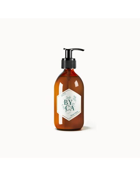 Savon exfoliant - Flacon en verre 280ml - Senteur Thym citron