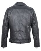Veste en Cuir Buenos noire