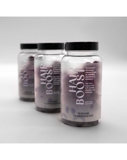 Gummies Cheveux Hair Boost Sans Sucre - 1 mois