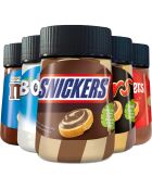 5 Pots de pâtes à tartiner panachées 5x350 gr
