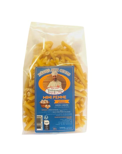 Sachet de Pâtes aux Oeufs Mini Penne 250 gr