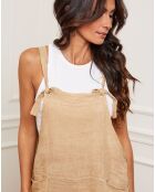 Salopette 100% Lin Corida camel