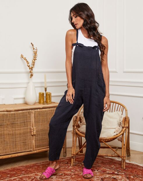 Tuta marina Corida 100% lino