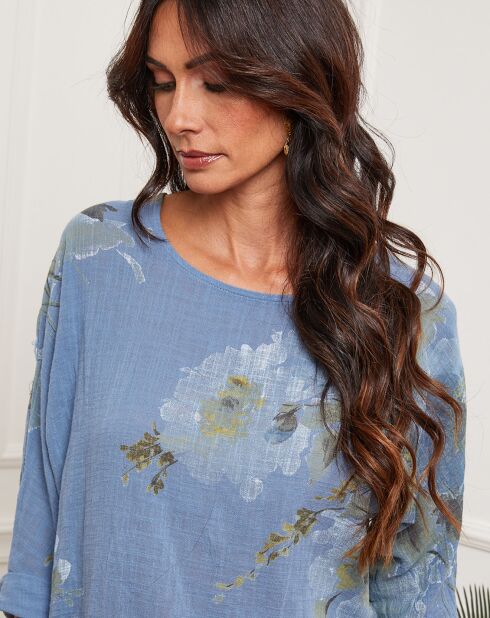 Blauwe jeanstop van Johnson