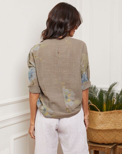 Top Johnson taupe