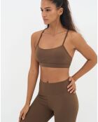 Brassière Geneva marron