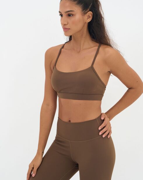 Brassière Geneva marron