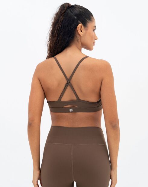 Brassière Geneva marron