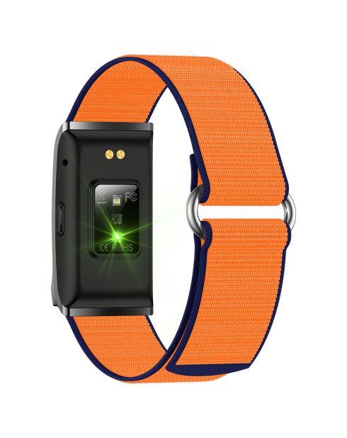 Ona oranje verbonden armband