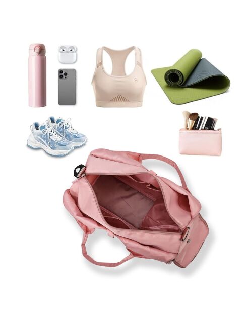 Sac de sport roser - 20x12x3 cm