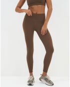 Legging Geneva marron
