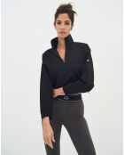 Veste Crop Training noire