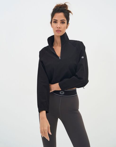 Veste Crop Training noire