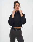 Veste Crop Training noire