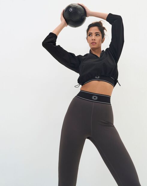 Veste Crop Training noire