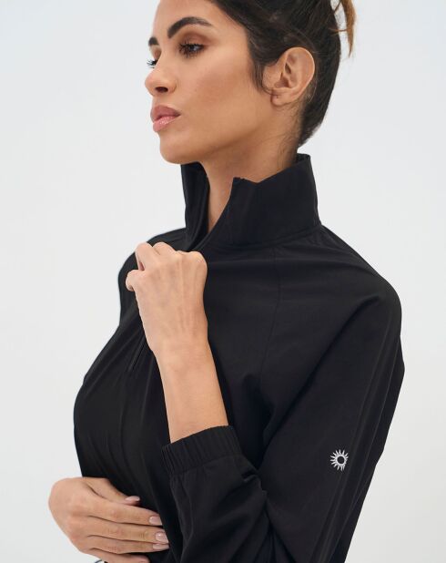 Veste Crop Training noire