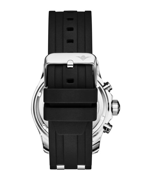 Montre Homme en Silicone Regal Quartz Chronographe noire