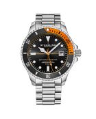 Montre, Montre de plongée à quartz suisse Depthmaster Heritage 42 mm Argent Acier inoxydable Bracelet