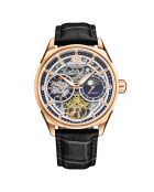 Montre Homme en Cuir Vanguard 1019 Automatique noire