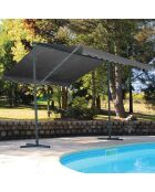 Tonnelle 2 pans Columba anthracite - D.3.5m