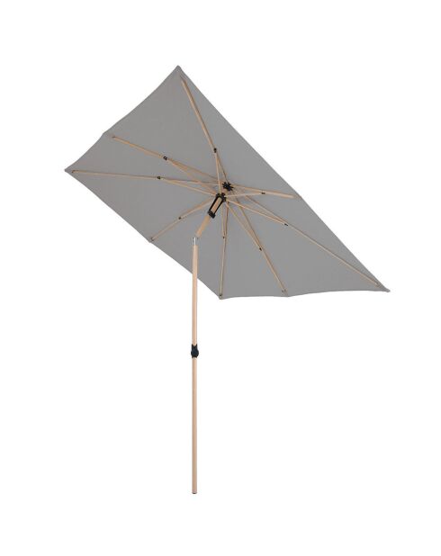 Parasol droit  Rubis anthracite - D.2.4m