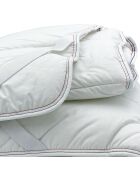 Surconfort de matelas blanc - 90x190 cm