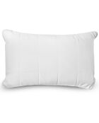 Oreiller moelleux matelassé blanc