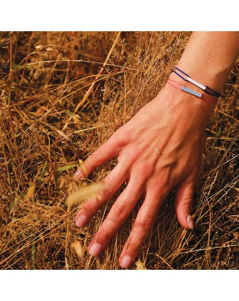 Koningsblauwe verzilverde Tour-armband
