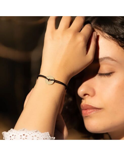 Middernachtblauwe vergulde Bush-armband