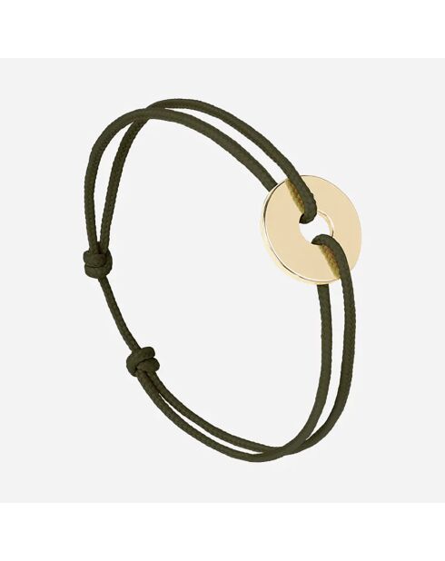 Bracelet Sauve en plaqué Or kaki