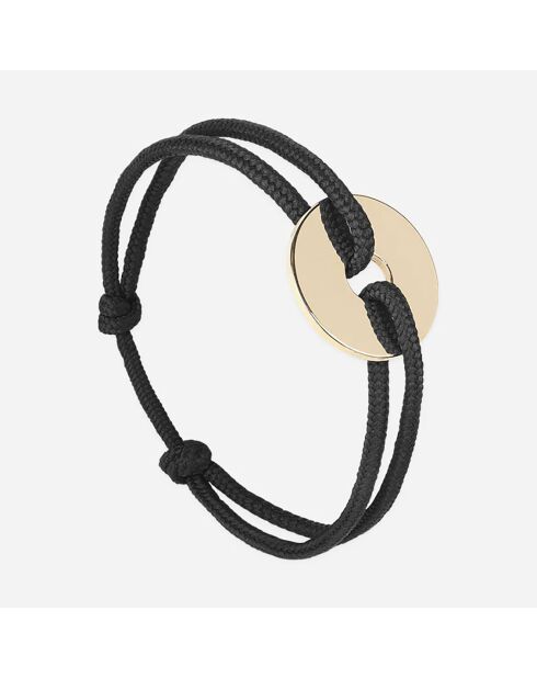 Pulsera Estacade chapada en oro negro