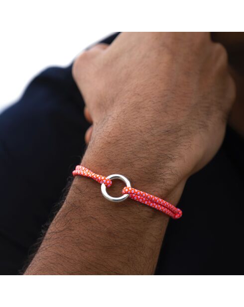 Bracelet Ardeur en plaqué Argent orange