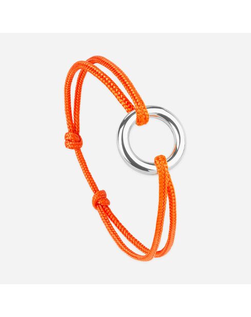Bracelet Ardeur en plaqué Argent orange