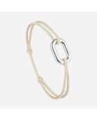 Bracelet Orin en plaqué Argent beige